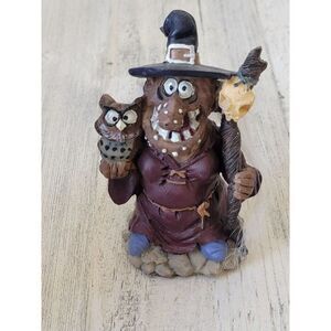K's collection Goblin witch owl skull Halloween home decor